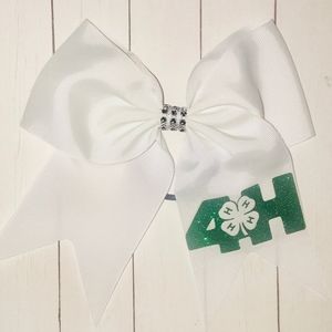 4H Hair Bow